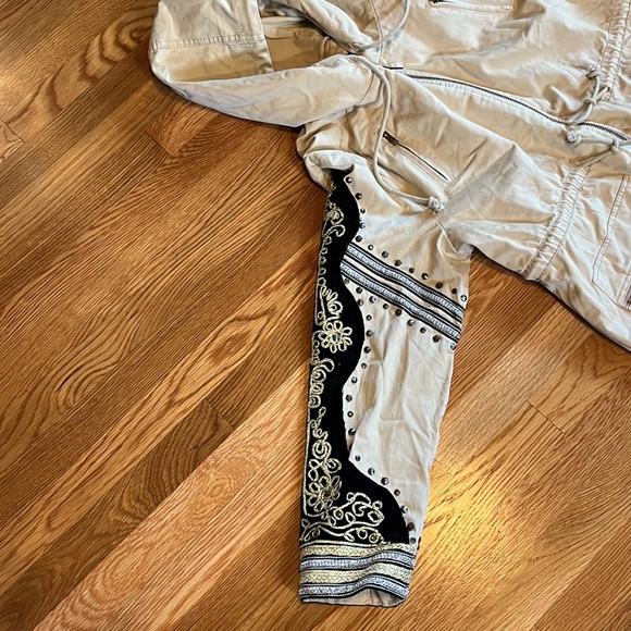 Free People Golden Quill Military Parka Size XSmall NWT - Picture 14 of 16